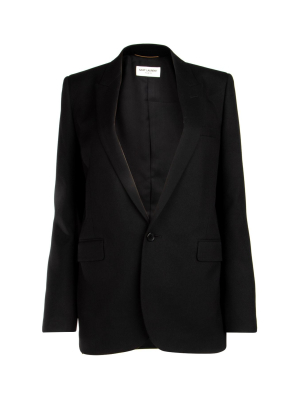 Saint Laurent Single Breasted Blazer