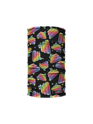 Rainbow Poop Kids Neck Gaiter