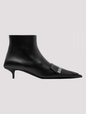 Balenciaga Pointed Toe Ankle Boots