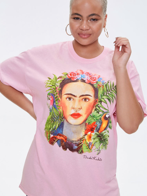 Plus Size Frida Kahlo Graphic Tee