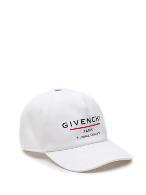 Givenchy Kids Logo Printed Baseball Cap