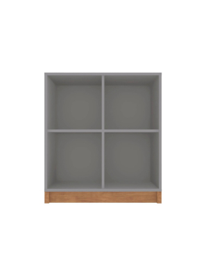 Cornelia Low Bookcase - Manhattan Comfort