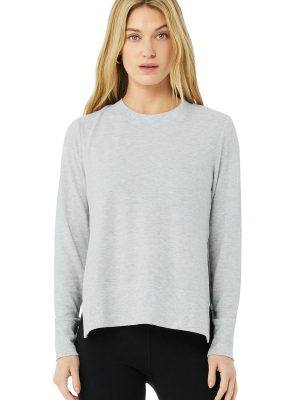 Alolux Glimpse Long Sleeve - Athletic Heather Grey