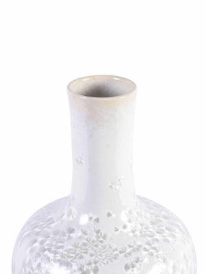 Globular Vase Crystal Shell