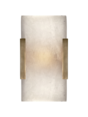 Covet Wide Clip Bath Sconce In Various Colors