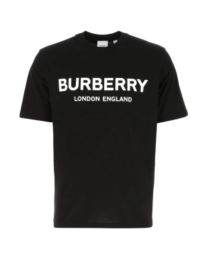 Burberry Logo Printed Crewneck T-shirt