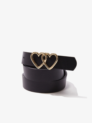 Heart-buckle Hip Belt