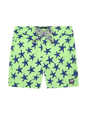 Fresh Green & Blue Starfish