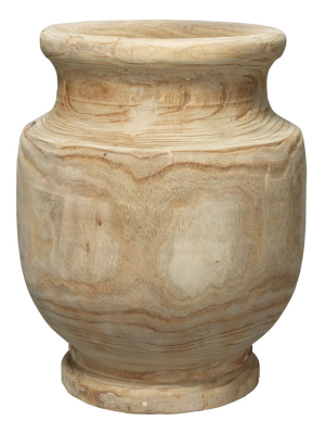 Laguna Wooden Vase