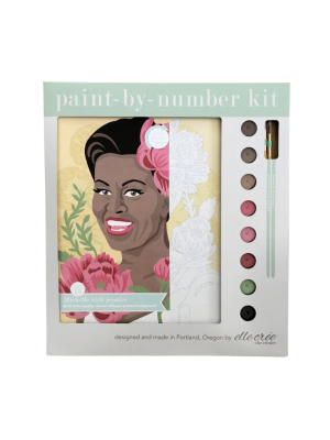 Paint By Numbers Kit - Michelle With Peonies