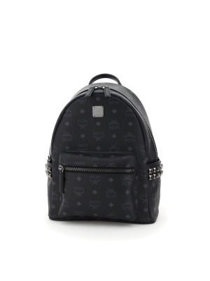 Mcm Stark Studded Backpack