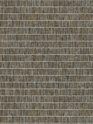 Blue Grass Band Grasscloth Wallpaper In Nutmeg From The More Textures Collection By Seabrook Wallcoverings