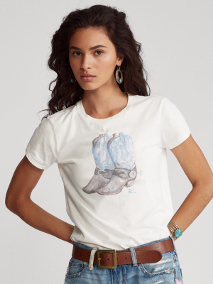 Cowboy Boot Cotton Tee