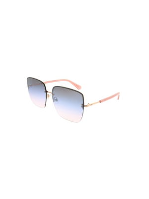 Kate Spade Janay/s 35j Qt Womens Square Sunglasses Pink 61mm