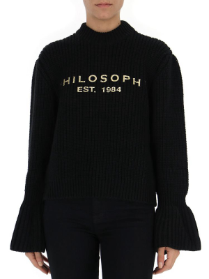 Philosophy Di Lorenzo Serafini Logo Print Jumper