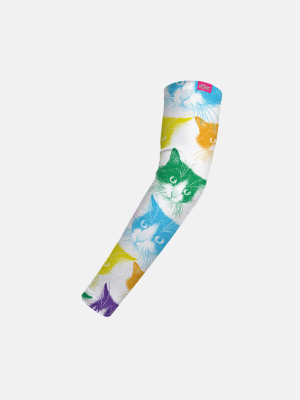 Cat Faces Kids Arm Sleeve