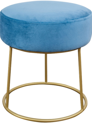 Nina Velvet Stool