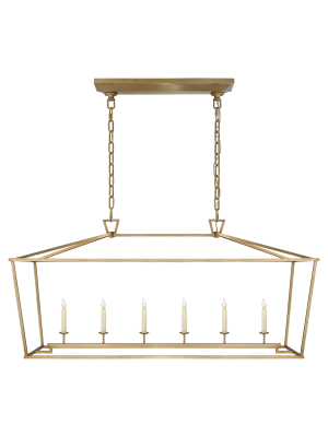 Darlana Large Linear Lantern In Various Colors