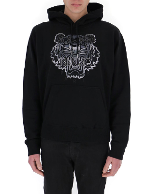 Kenzo Tiger Embroidered Hoodie