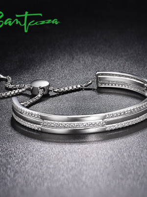 Elegant Silver Bracelet