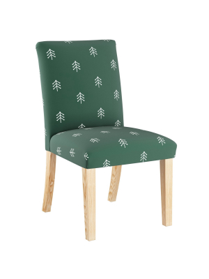 Dining Chair Line Tree Evergreen - Skyline Furniture