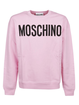 Moschino Logo Printed Sweatshirt