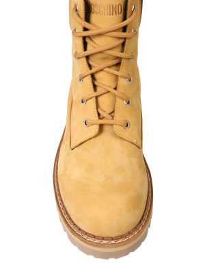 Moschino Lace-up Trekking Boots