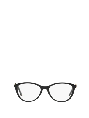 Versace Eyewear Cat-eye Frame Glasses