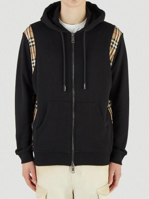 Burberry Vintage Check Detail Hooded Jacket