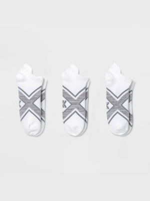 Women's Lightweight X Band 3pk No Show Tab Athletic Socks - All In Motion™ 4-10