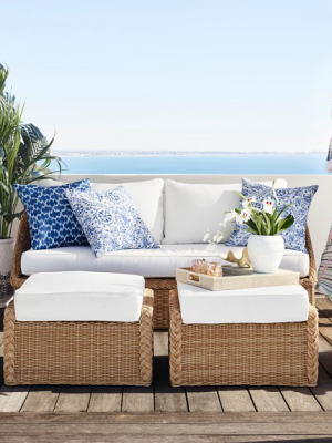 Aerin East Hampton Outdoor Sofa