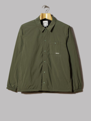 Gramicci Nylon Fleece Coaches Shirt (olive)