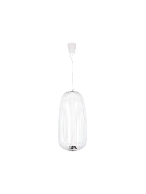 Modern Slopes Suspension Light - White