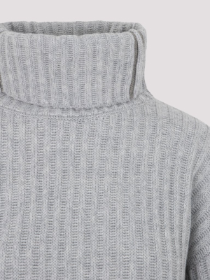 Brunello Cucinelli Turtleneck Rib-knit Jumper