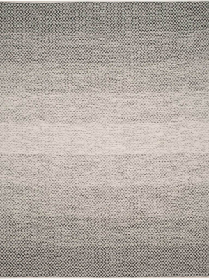 Montauk Black/ivory Area Rug