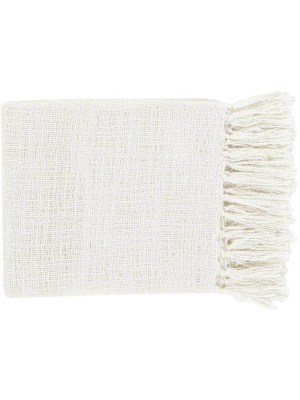 Tilda Solid Neutral Throw