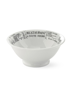 Pillivuyt Brasserie Porcelain Bowls, Set Of 4