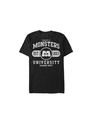 Men's Monsters Inc Property Of Scaring Department T-shirt