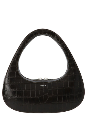 Coperni Embossed Baguette Swipe Bag