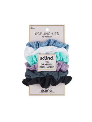 Scunci Scrunchies - 6pk - Assorted Colors