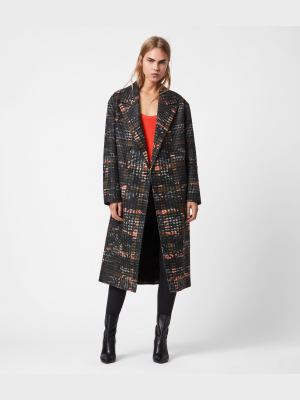 Lottie Wool Blend Camo Coat Lottie Wool Blend Camo Coat