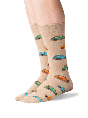 Men's Woody Surfer Car Socks