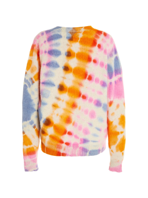 Illusion-dyed Cashmere Sweater Crew