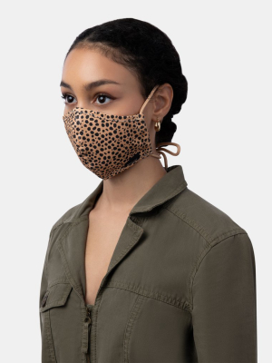 Face Covering Leopard Fabric