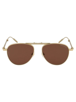 Montblanc Aviator Frame Sunglasses