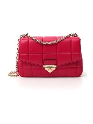 Micheal Michael Kors Soho Large Quilted Shoulder Bag