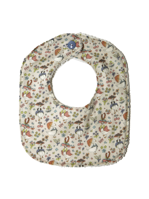 Acorn Liberty Print Small Bib  ·  Goosey Gladrags