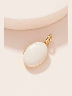 Build-a-necklace Enameled Locket Charm
