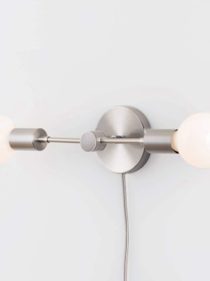 Duo Plug-in Sconce