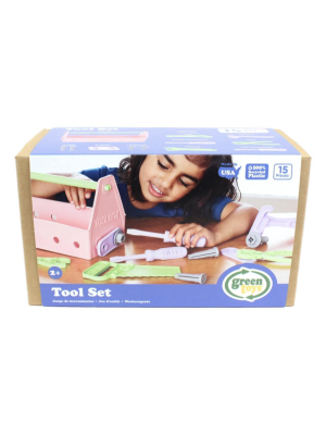 Eco-friendly Toy Tool Set - Pink